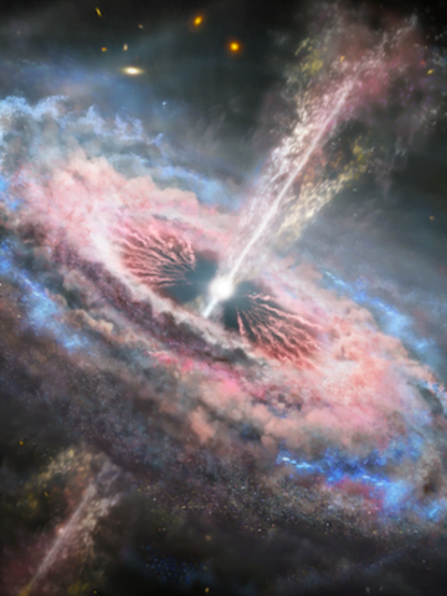 James Webb Space Telescope Reveals Spectacular Quasar and 20,000 Galaxies